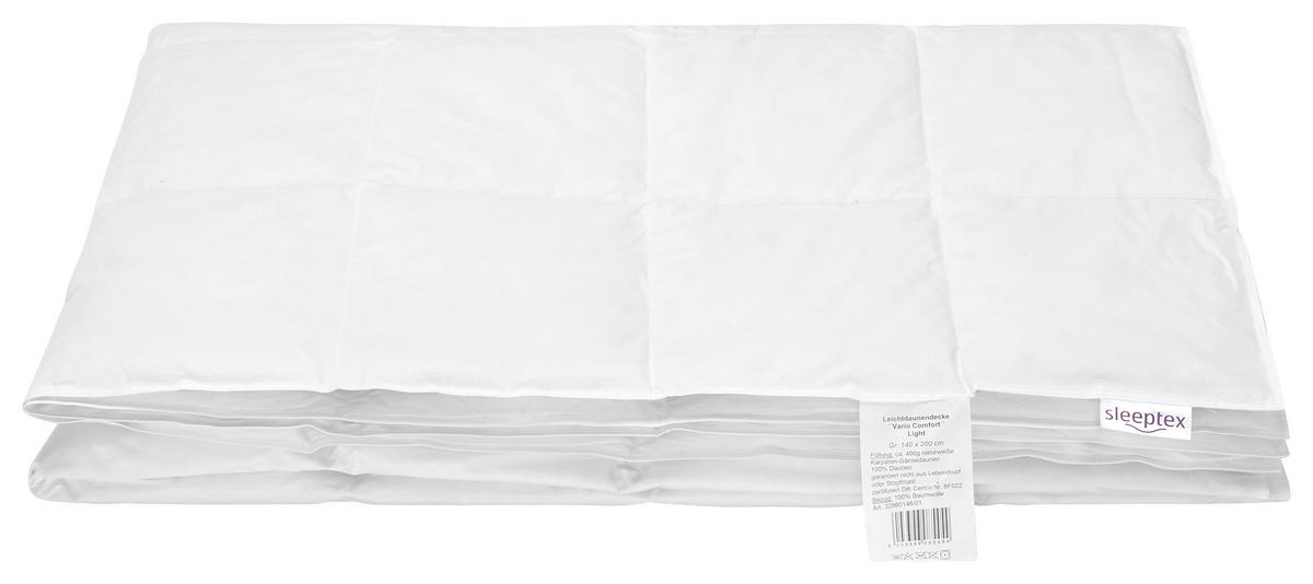 NYÁRI PAPLAN 140/200 cm  - fehér, Basics, textil (140/200cm) - Sleeptex