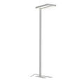 LED-STEHLEUCHTE 61/28/195 cm - Klar/Chromfarben, KONVENTIONELL, Kunststoff/Metall (61/28/195cm) - Novel