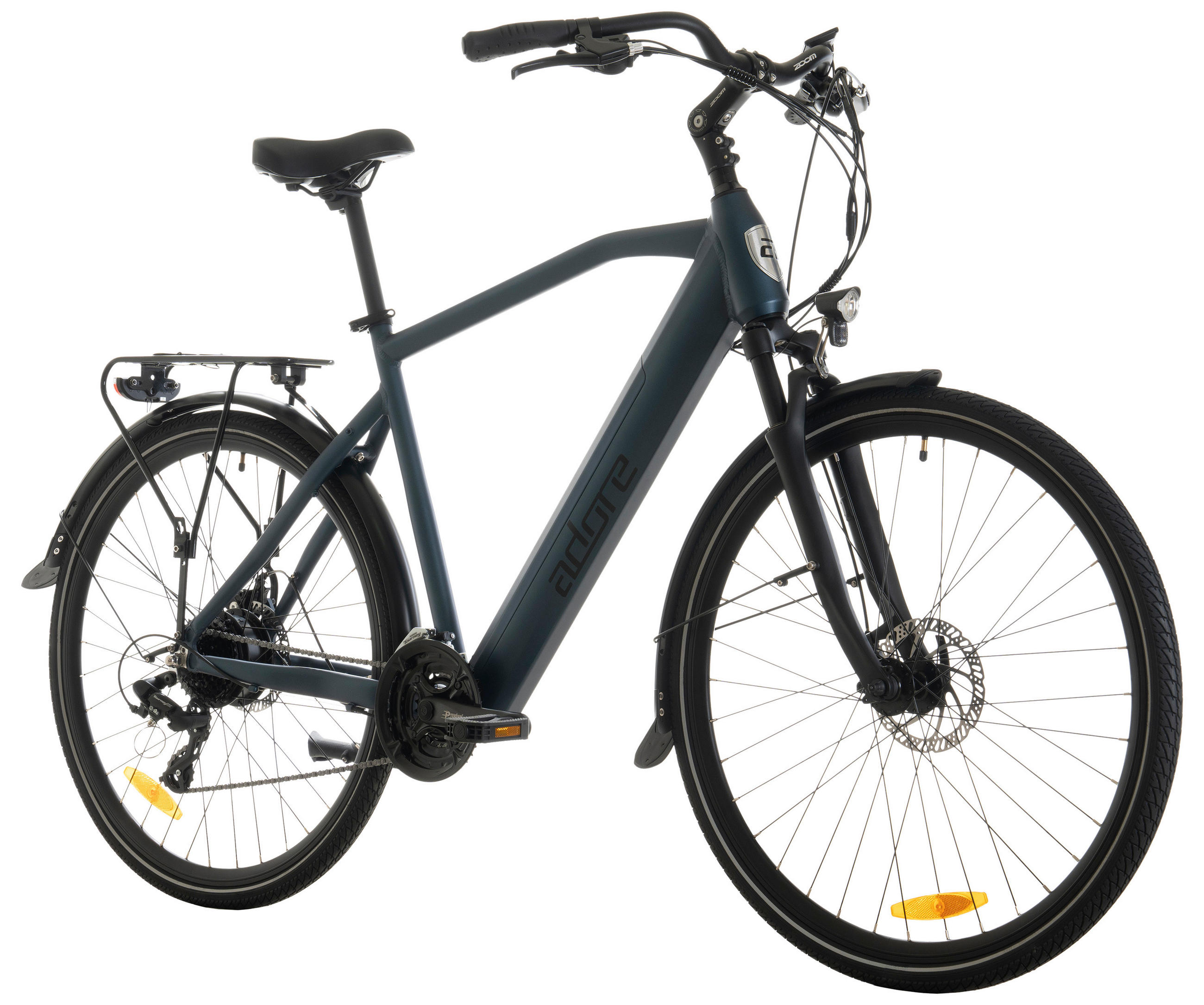 ELEKTROFAHRRAD - Dunkelblau, Basics, Metall (180/70/100cm) - Atrigo