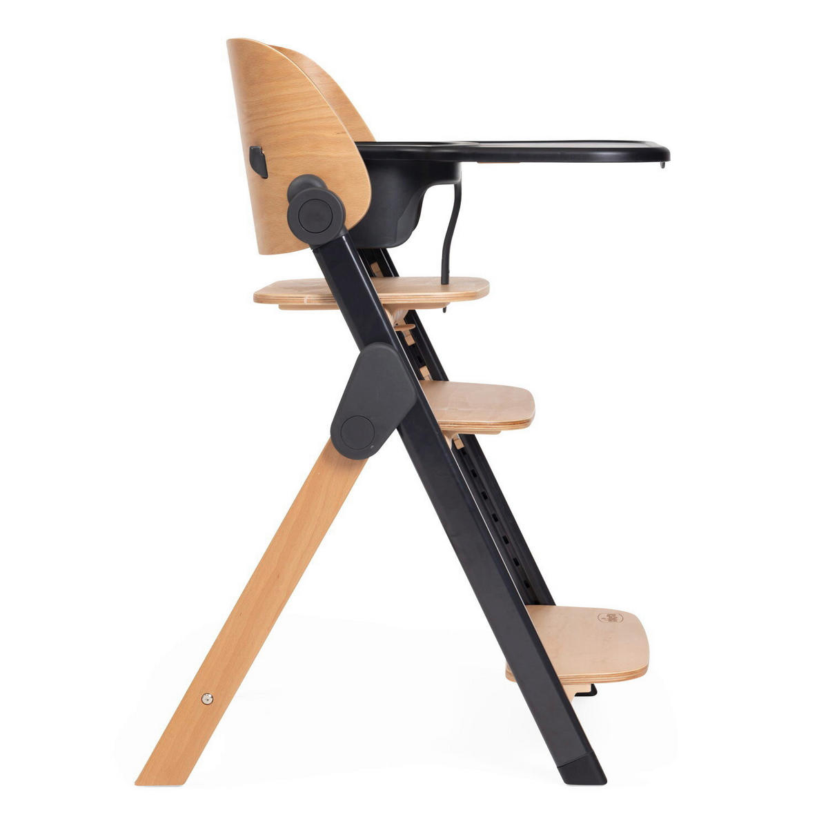 HOCHSTUHL Meraviglia  - Buchefarben/Schwarz, Basics, Holz/Kunststoff (44/63-83/55cm) - Chicco