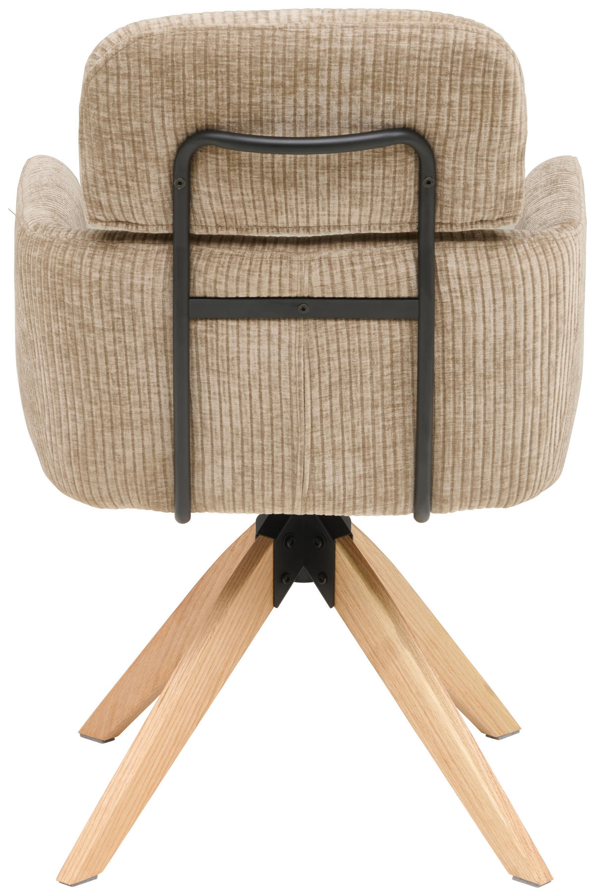 ARMLEHNSTUHL in Holz, Metall, Textil Beige  - Beige/Naturfarben, KONVENTIONELL, Holz/Textil (60/90/69cm) - Livetastic