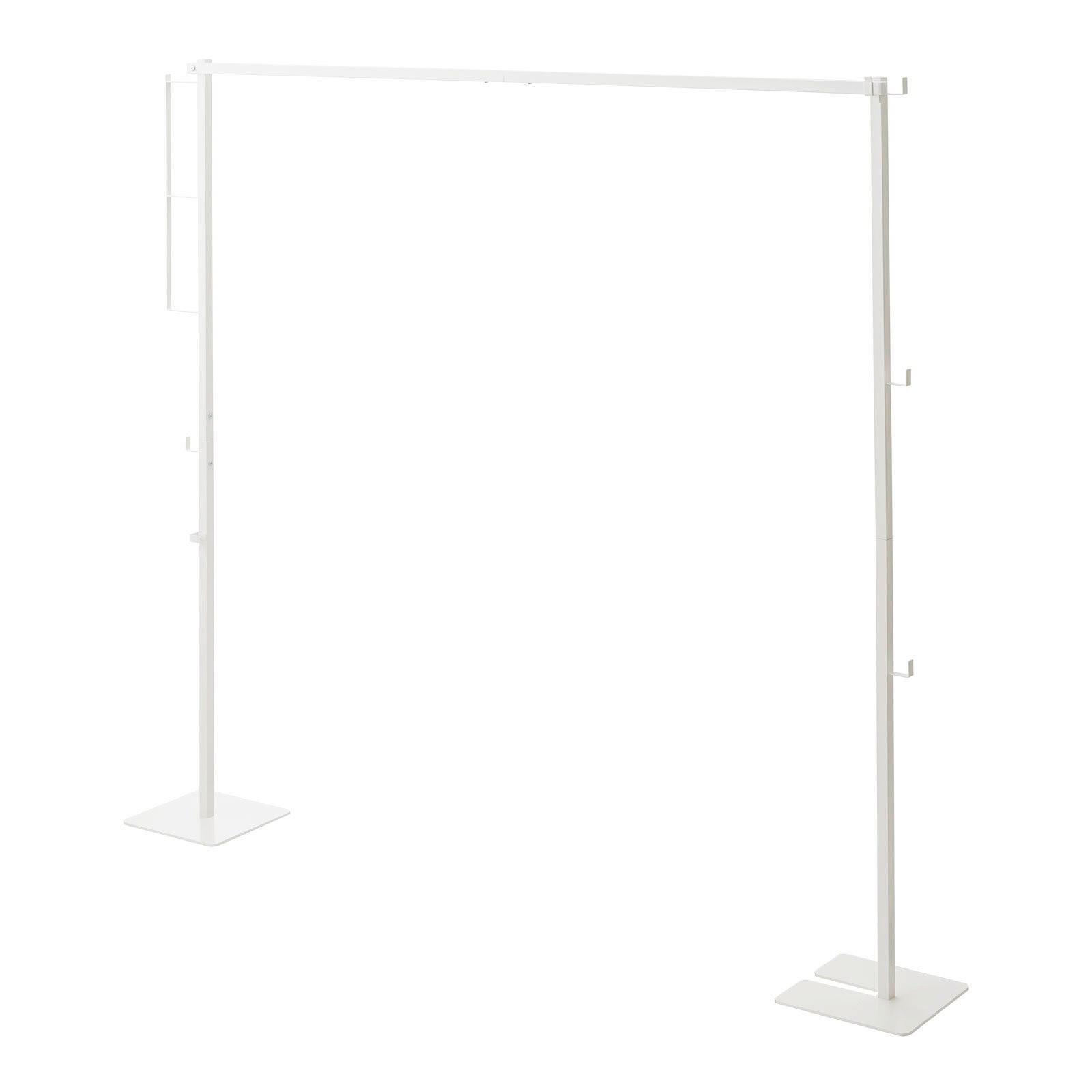 KLEIDERSTÄNDER Weiss   - Weiss, Basics, Metall (175/25/160cm)