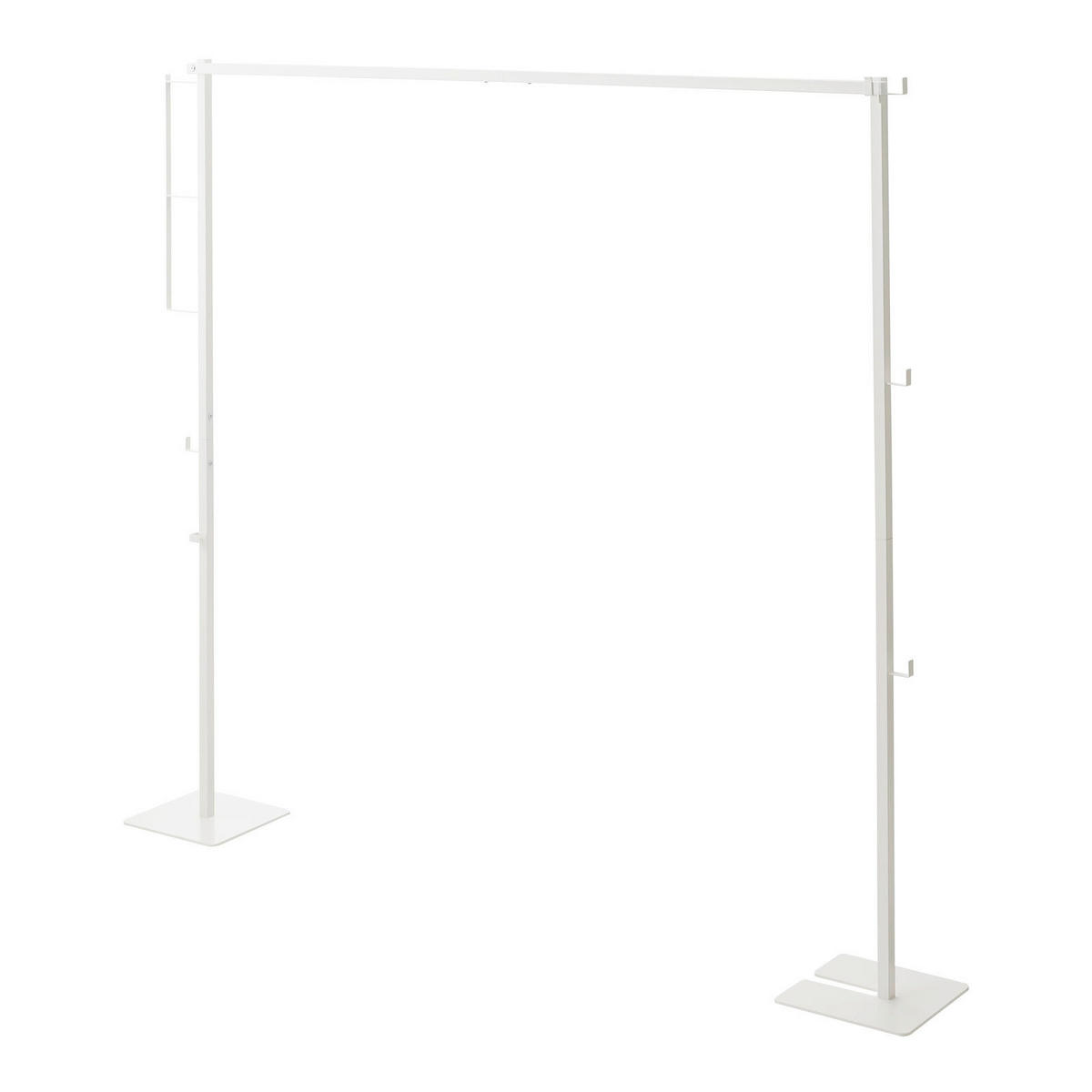 KLEIDERSTÄNDER Weiss   - Weiss, Basics, Metall (175/25/160cm)