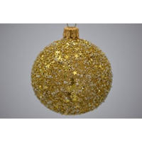 CHRISTBAUMKUGEL 7 cm  - Dunkelrot, Basics, Glas/Metall (7cm) - X-Mas