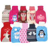 WÄRMFLASCHE - Multicolor, Lifestyle, Kunststoff/Textil (32.7/20/4.5cm) - X-Mas