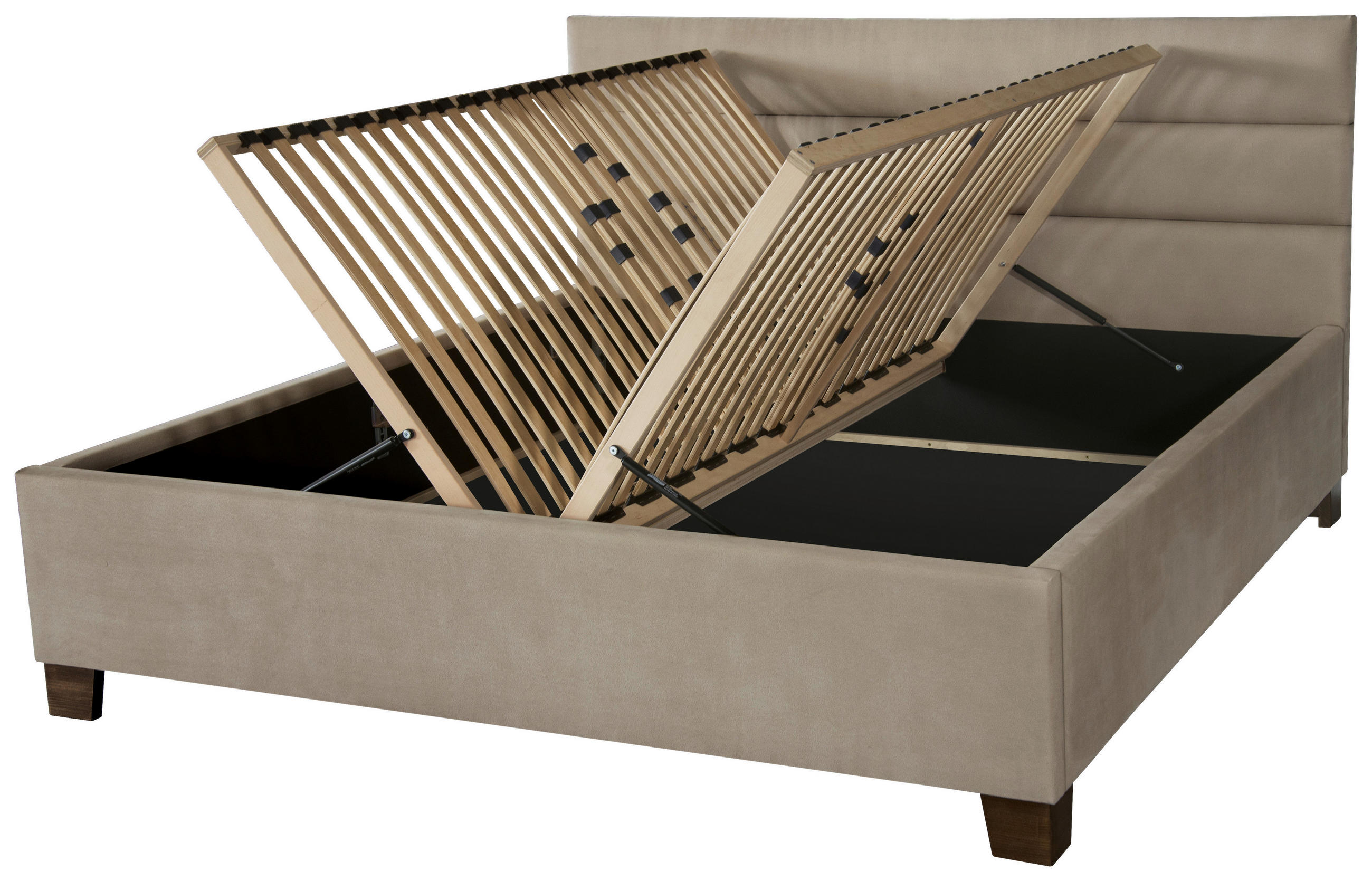 Cantus ČALOUNĚNÁ POSTEL, 180/200 cm, zlatohnědá