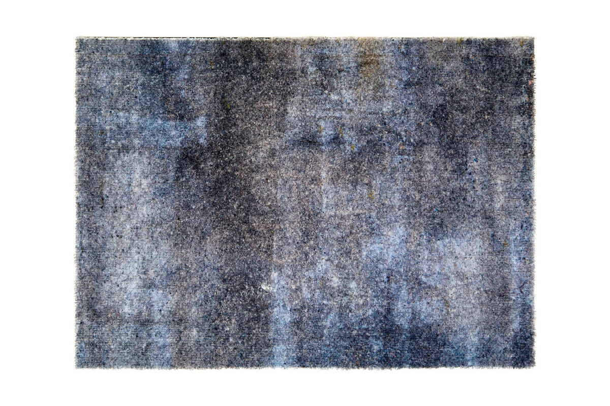 FUßMATTE 50/70 cm Orlando  - Graublau/Anthrazit, KONVENTIONELL, Textil (50/70cm) - Schöner Wohnen