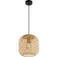 HÄNGELEUCHTE ILZ I - Naturfarben, Design, Naturmaterialien/Kunststoff (23/135cm) - Novel