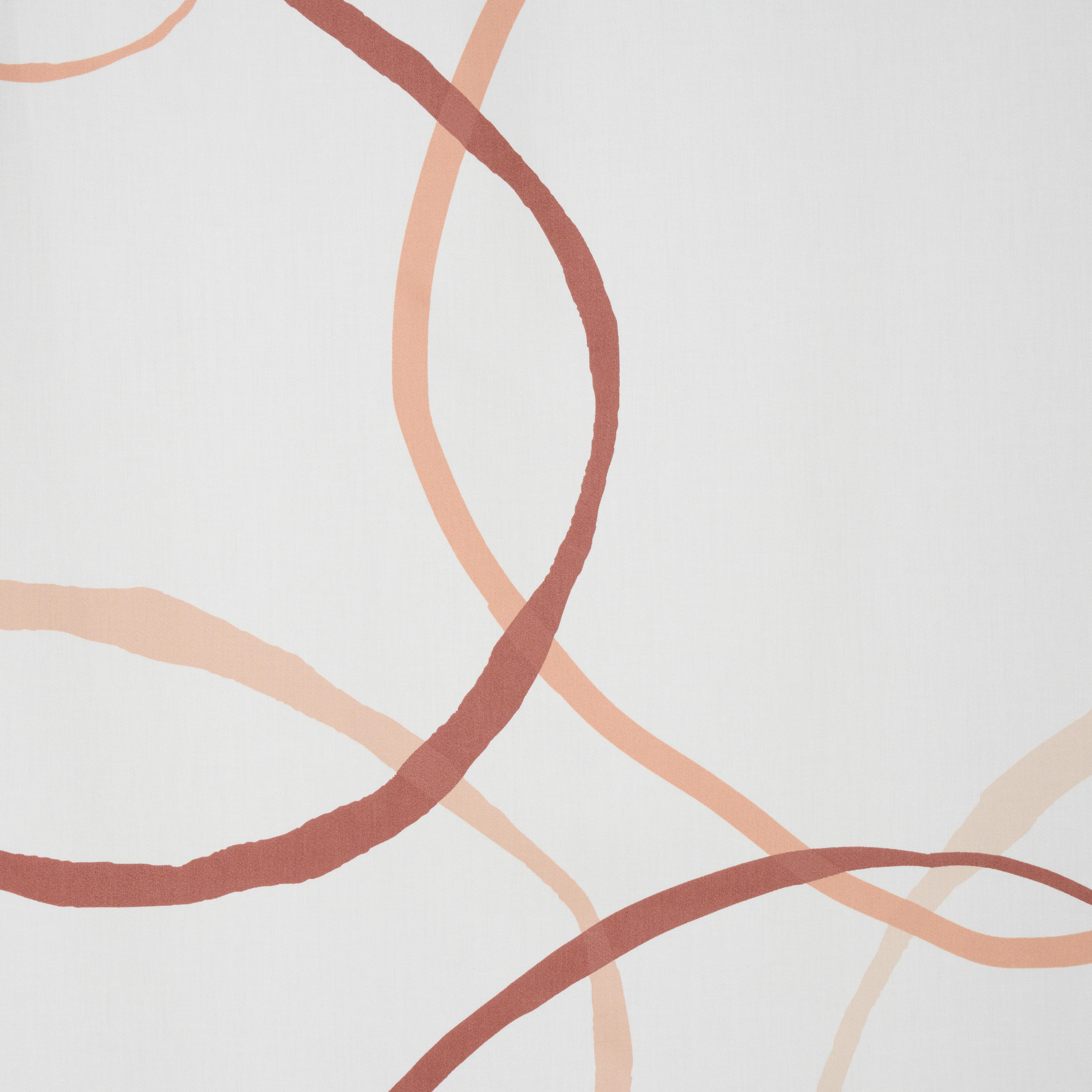 Thumbnail - Esposa Fertigvorhang Carlo, Braun, Weiß, Textil, 135x255 cm, Oeko-Tex® Standard 100, für Stange und Schiene geeignet, mi...