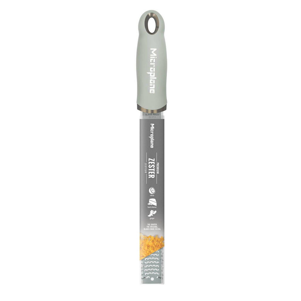 Thumbnail - Microplane Reibe Premium Zester, Mintgrün, Metall, Kunststoff, 32x3.5x3 cm, Kochen, Küchenhelfer, Küchenreiben