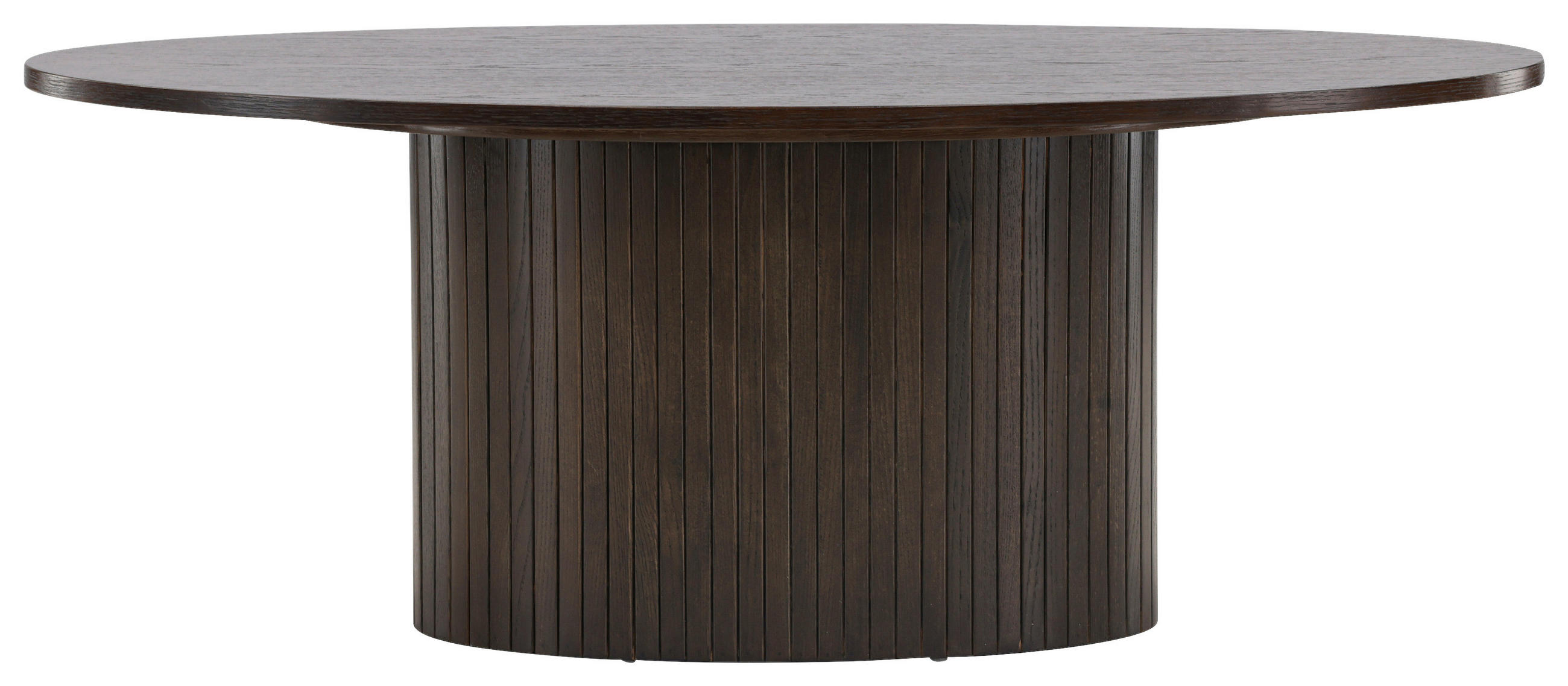 COUCHTISCH 120/55/45 cm oval Mokka  - Mokka, Design, Holzwerkstoff (120/55/45cm) - Livetastic