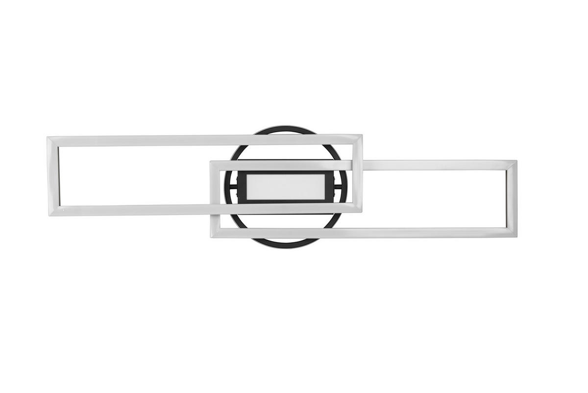 LED-DECKENLEUCHTE Twister 90,5/24,5/8,5 cm   - Messingfarben, Basics, Metall (90,5/24,5/8,5cm)