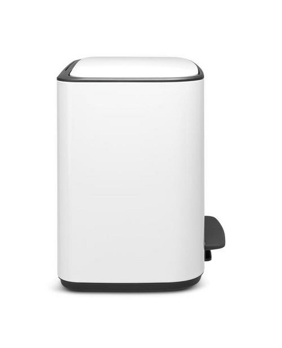 ODPADKOVÝ KOŠ  11 + 23 l - bílá/černá, Design, kov/plast (54/44/36,5cm) - Brabantia