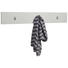 GARDEROBENPANEEL 110/26,1/16/24,5 cm - Weiß, Design, Holzwerkstoff/Metall (110/26,1/16/24,5cm) - Hom`in GARDEROBENPANEEL 110/26,1/16/24,5 cm - Weiß, Design, Holzwerkstoff/Metall (110/26,1/16/24,5cm) - Hom`in