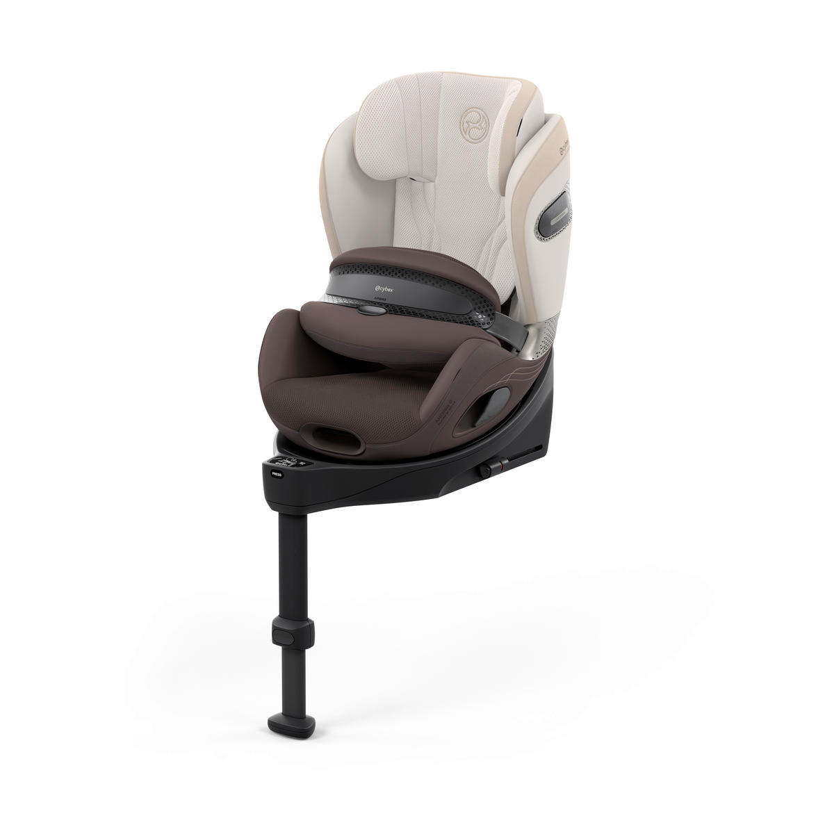 KINDERAUTOSITZ Anoris Si Style Amber Brown  - Hellbraun, Basics, Kunststoff/Textil (61/45/60cm) - cybex PLATINUM