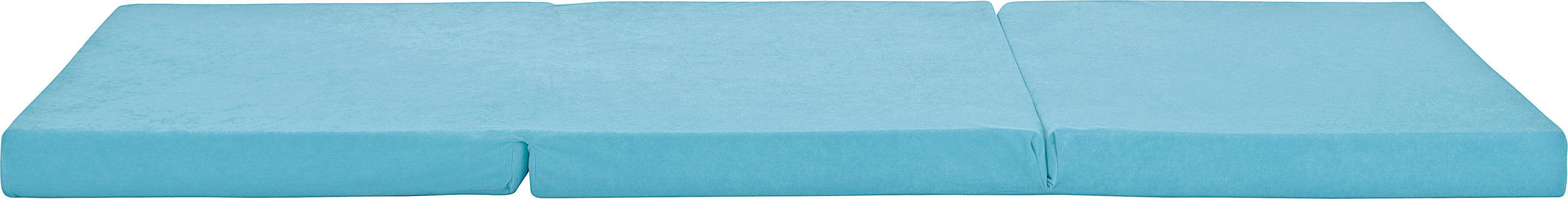 SKLÁDACÍ MATRACE, 65/186 cm - tyrkysová, Moderní, textil (65/186cm) - Carryhome