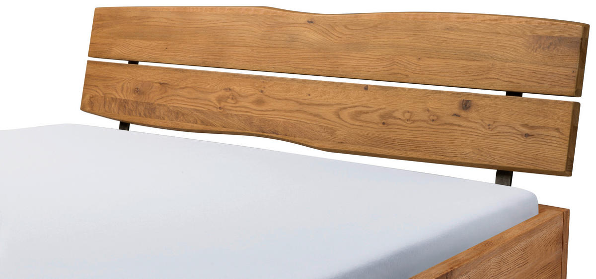 BETT 140/200 cm  in Eichefarben  - Eichefarben, KONVENTIONELL, Holz (140/200cm) - Hasena