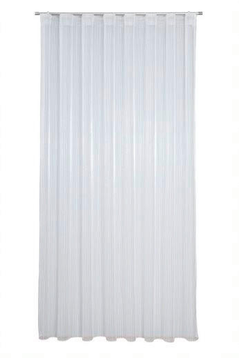 KÉSZFÜGGÖNY  - fehér, Basics, textil (140/245cm)