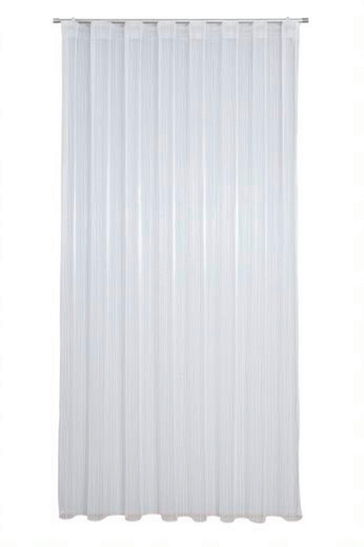 KÉSZFÜGGÖNY  - fehér, Basics, textil (140/245cm)