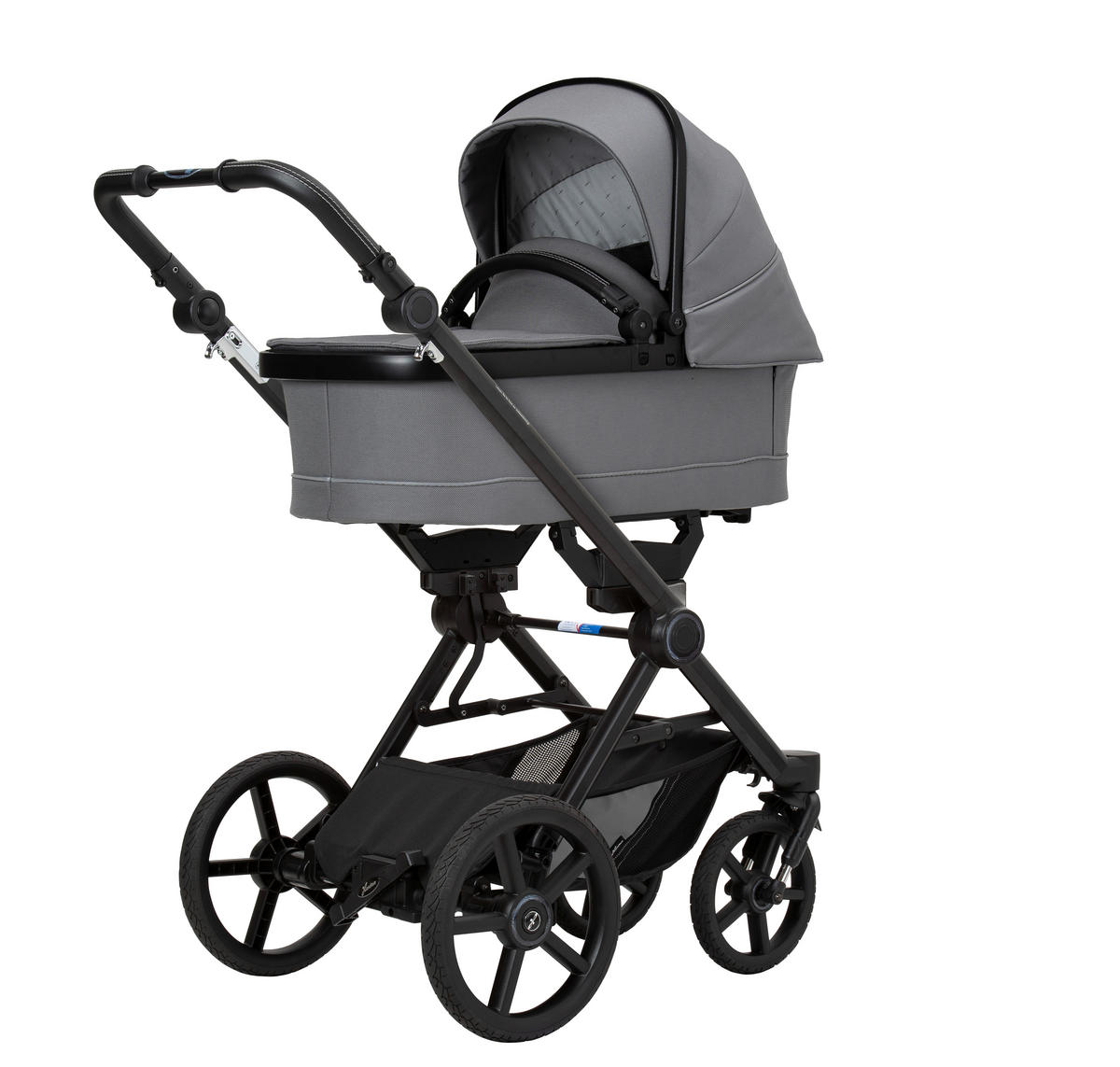 KINDERWAGENSET  Ivy GTR Outdoor  Graphit  - Schwarz/Grau, Basics, Textil (58/116/96cm) - Hartan