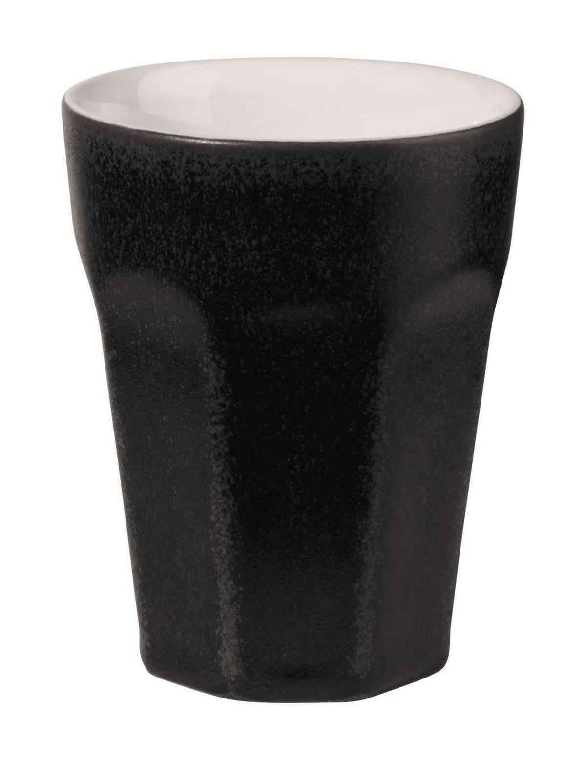 BECHER  - Schwarz, Basics, Stein (7,5/10cm) - ASA