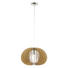 HÄNGELEUCHTE - Ahornfarben, Design, Holz/Metall (45/110cm) HÄNGELEUCHTE - Ahornfarben, Design, Holz/Metall (45/110cm)