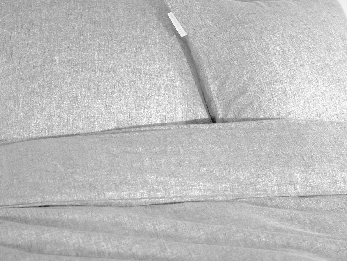 BETTWÄSCHE Franela Flanell 155/220 cm  - Hellgrau, Basics, Textil (155/220cm)