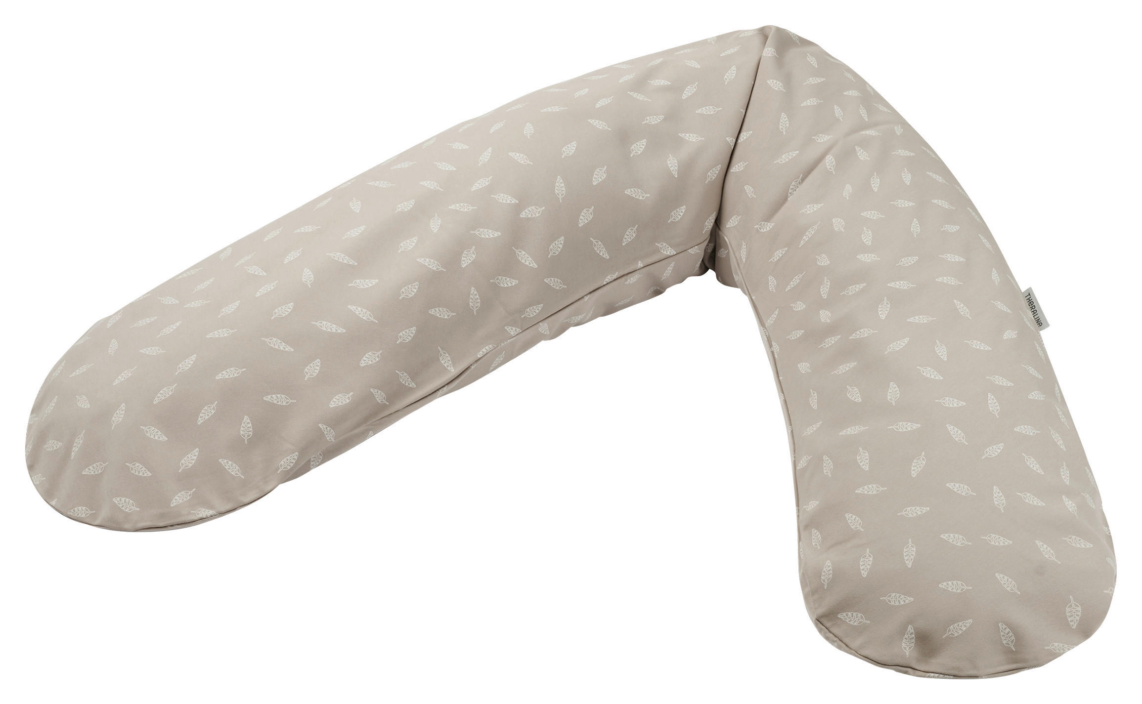 STILLKISSEN 190 cm Das Original Theraline   - Taupe, Basics, Textil (190cm) - Theraline