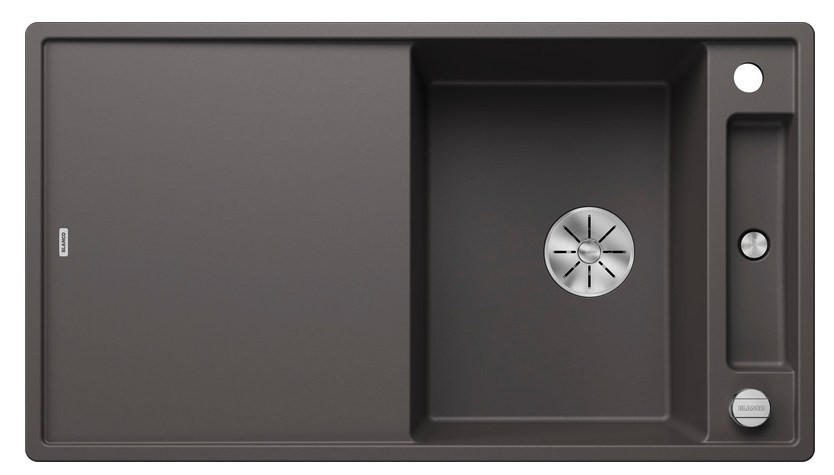 SPÜLE 523216  - Grau, Basics, Stein (91,5/19/51cm) - Blanco
