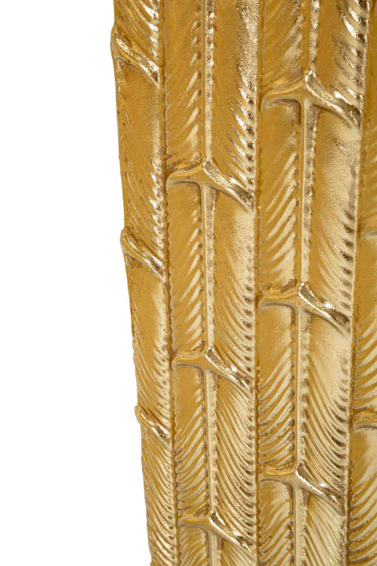 Vase Gliss Set 2 Pcs  - Goldfarben, Basics, Metall (40/99/40cm)