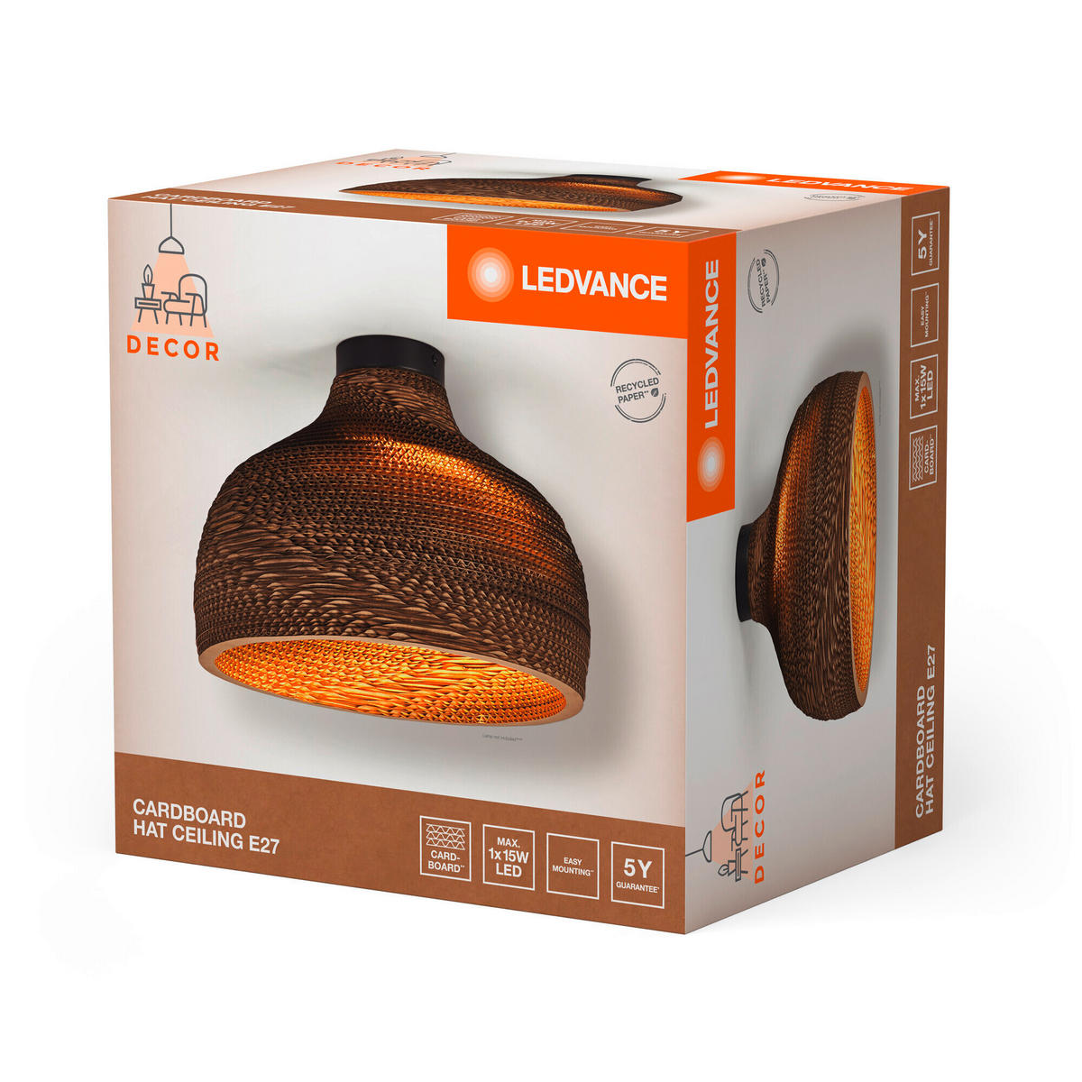 DECKENLEUCHTE 36/27,5 cm   - KONVENTIONELL (36/27,5cm) - Ledvance