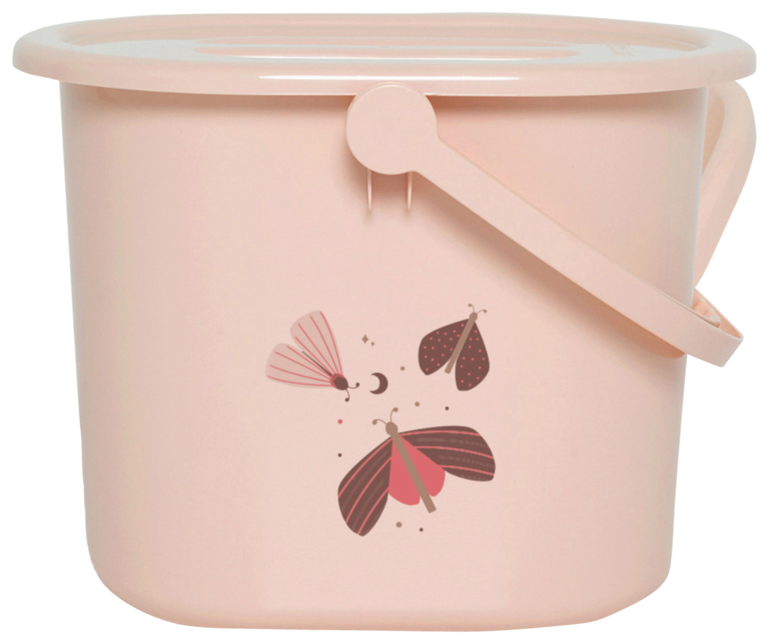 WINDELEIMER   SWEET BUTTERFLY  - Altrosa, Basics, Kunststoff (36,5/32/28cm) - Bebe Jou