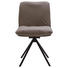 STUHL in Metall, Leder Anthrazit, Taupe - Taupe/Anthrazit, KONVENTIONELL, Leder/Metall (52/90/65cm) - Valnatura STUHL in Metall, Leder Anthrazit, Taupe - Taupe/Anthrazit, KONVENTIONELL, Leder/Metall (52/90/65cm) - Valnatura