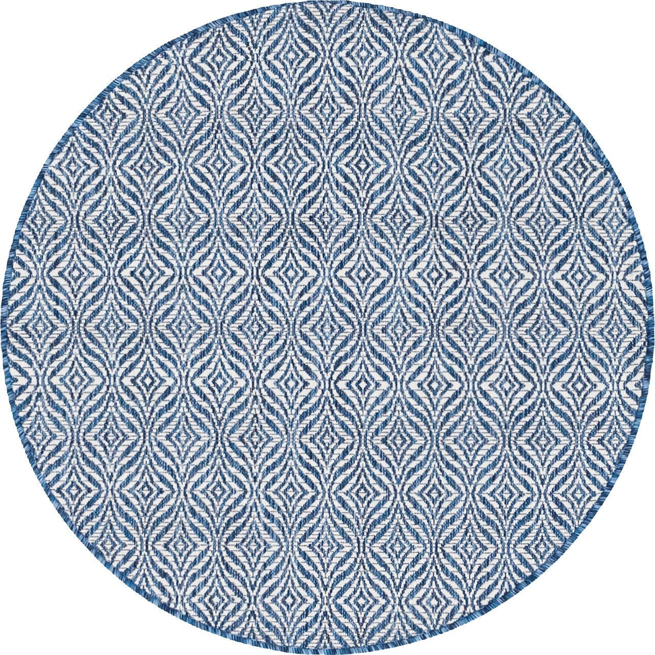 WEBTEPPICH Blau - Blau, Basics, Textil (120cm)