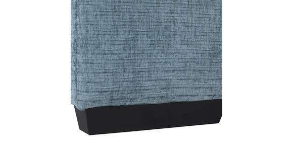 ECKSOFA Blau, Petrol Flachgewebe  - Blau/Petrol, KONVENTIONELL, Holz/Textil (270/190cm) - Carryhome