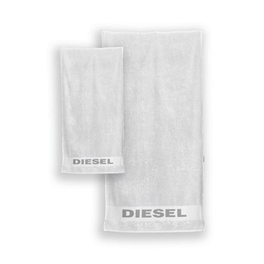 Diesel SADA RUČNÍKŮ A OSUŠEK, bílá