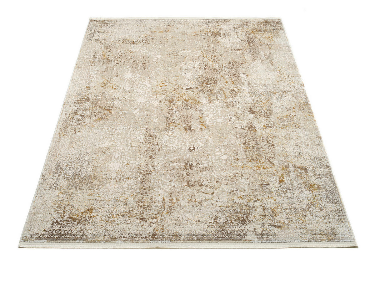 VINTAGE-TEPPICH 140/200 cm Avignon  - Beige/Goldfarben, Design, Textil (140/200cm) - Dieter Knoll