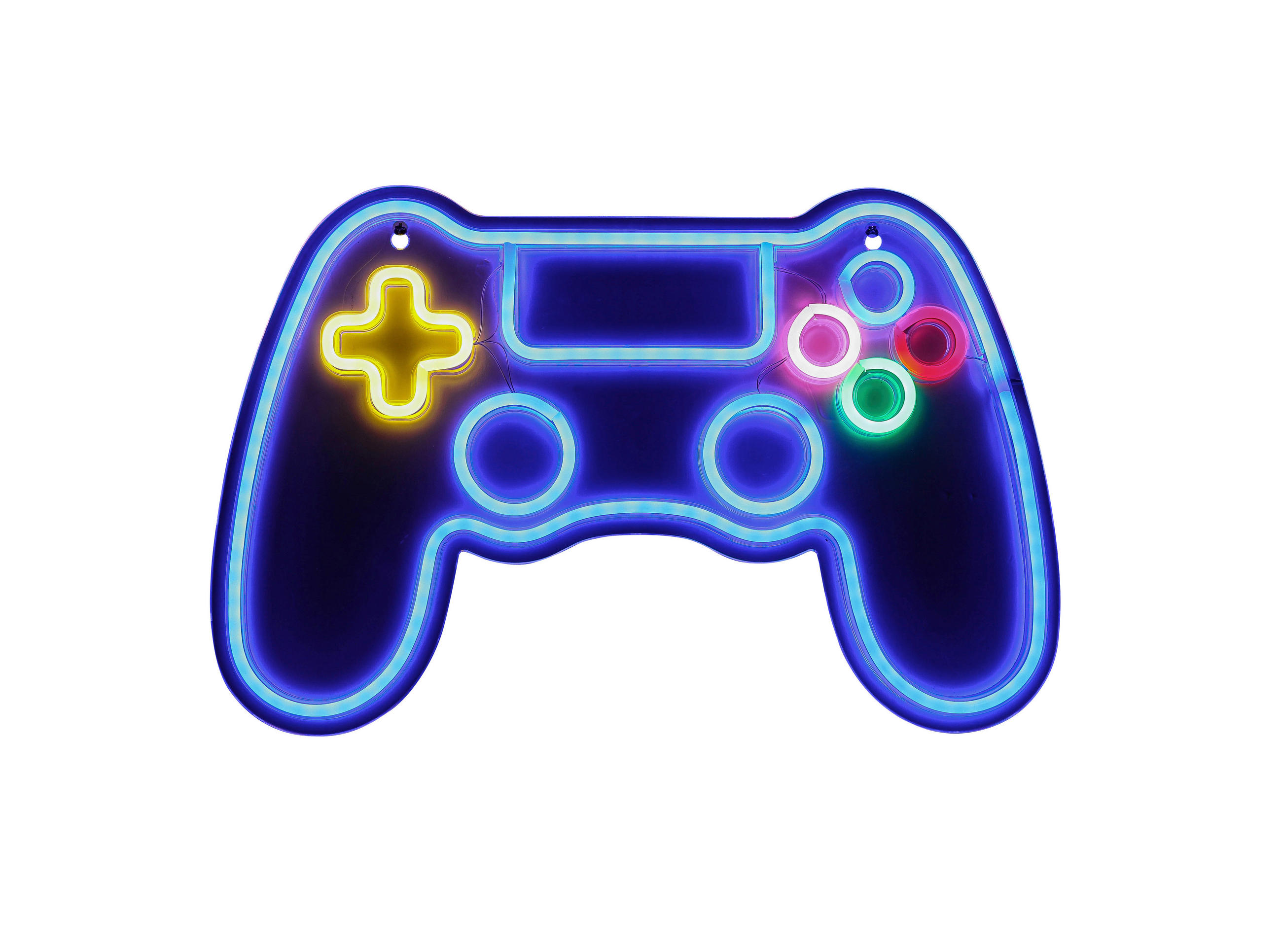 LED FALILÁMPA - áttetsző/fehér, Trend, műanyag (40/25/1,3cm) - Boxxx