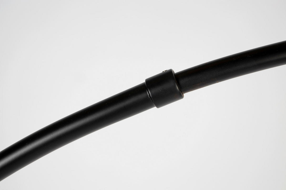 BOGENLEUCHTE  39/205/170 cm   - Schwarz, Design, Metall (39/205/170cm) - Zuiver