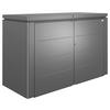 KISSENBOX - Dunkelgrau, Design, Metall (200/127/84cm) - Biohort