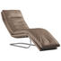 LIEGE Echtleder Taupe - Taupe/Chromfarben, Design, Leder/Metall (65/101/158cm) - Chilliano LIEGE Echtleder Taupe - Taupe/Chromfarben, Design, Leder/Metall (65/101/158cm) - Chilliano