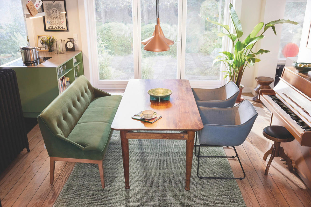 ESSTISCH 180/90/76 cm Echtholz  Holz rechteckig Braun  - Braun, MODERN, Holz (180/90/76cm) - MID.YOU