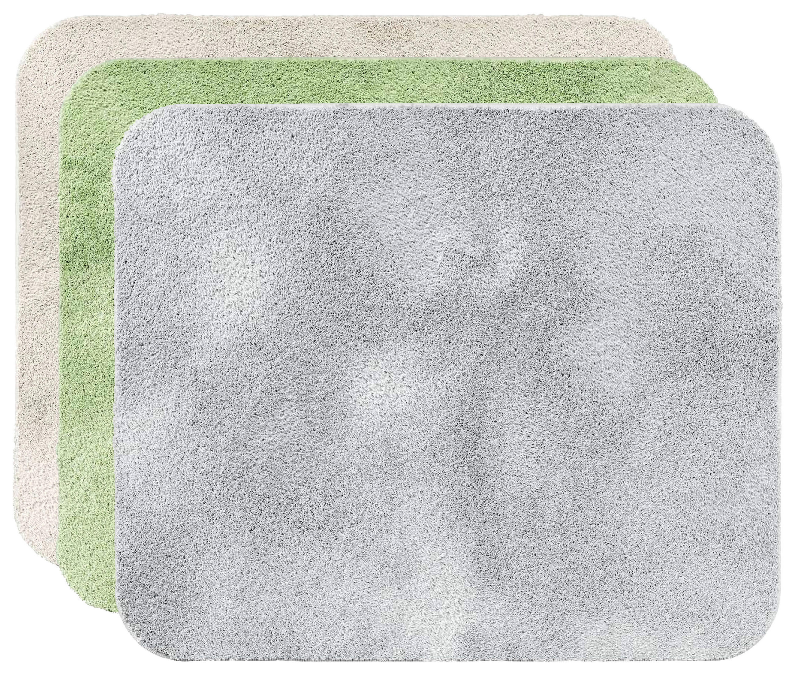 BIDET-VORLEGER Hellgrün 50/60 cm  - Hellgrün, Basics, Kunststoff/Textil (50/60cm) - Esposa