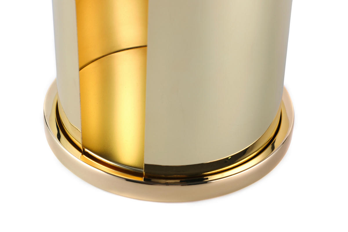 KÜCHENROLLENHALTER - Goldfarben, Basics, Metall (15,5/33cm) - Echtwerk