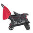 Duodeal GESCHWISTERWAGEN Rot, Schwarz - Rot/Schwarz, Basics, Textil/Metall (57/113/111cm) - Safety 1st