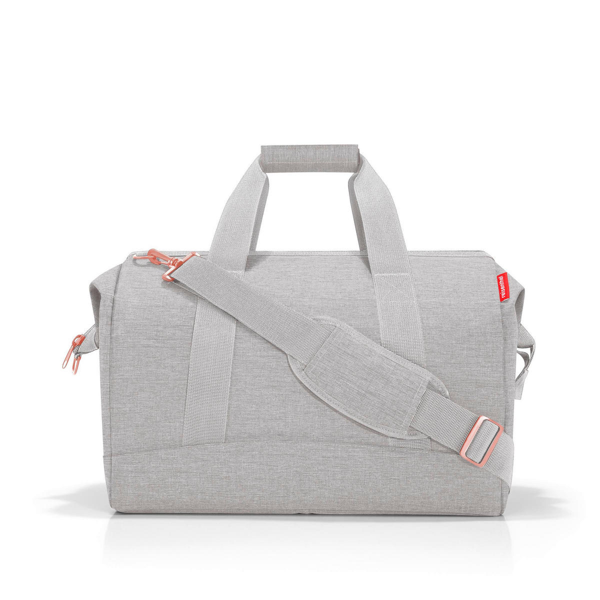 REISETASCHE  - Roségold/Grau, Basics, Kunststoff (48/39,5/29cm) - Reisenthel