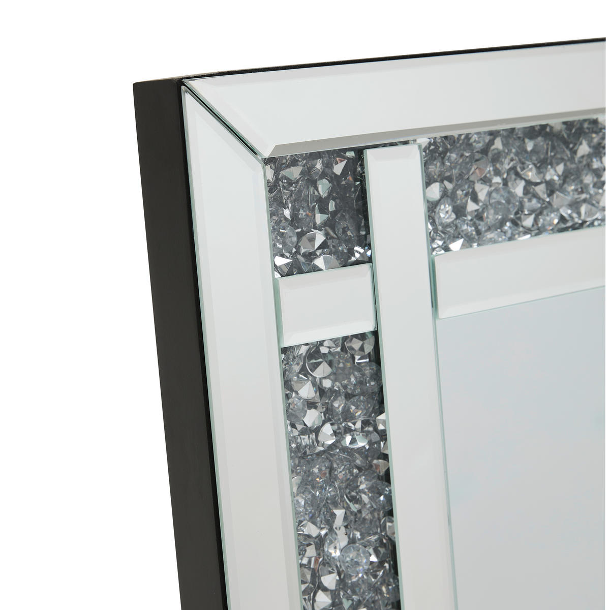 WANDSPIEGEL 55/160,5/6,2 cm    in rechteckig  - Klar, Design, Glas/Holzwerkstoff (55/160,5/6,2cm) - MID.YOU