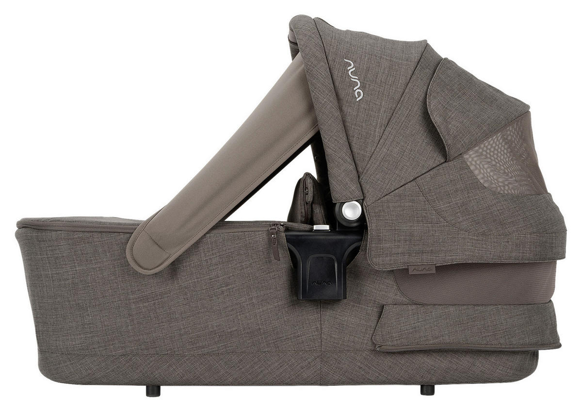 KINDERWAGENSET TRIV lx  - Sandfarben/Schwarz, Basics, Kunststoff/Metall (58/109/93,5cm) - Nuna