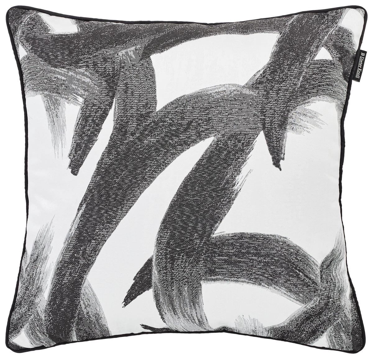 KISSENHÜLLE 45/45 cm  - Schwarz, Textil (45/45cm) - Dieter Knoll