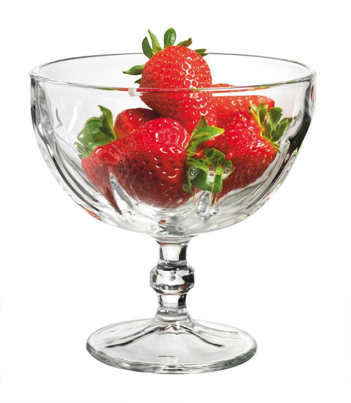 MISKA NA ZMRZLINU - čiré, Konvenční, sklo (11,3/11,7/11,3cm)